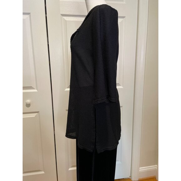 Vtg Jordan Taylor Womens Open Knit Sweater‎ Size S Y2K Whimsigoth Sheer Witchy - Picture 13 of 14